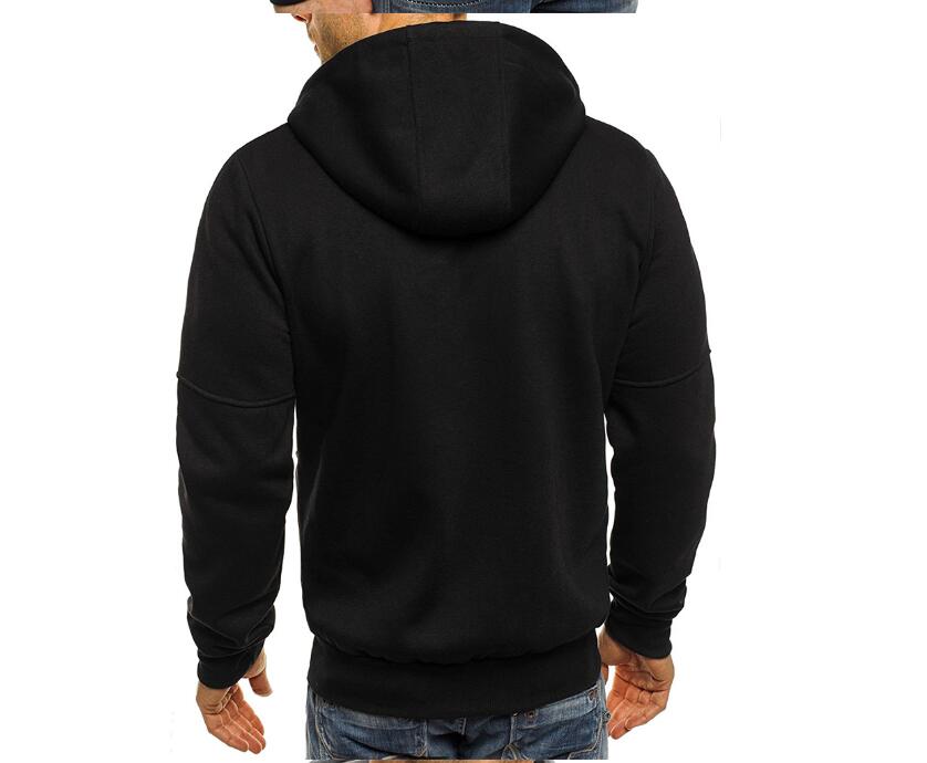 Herren Hoodie Baumwolljacke