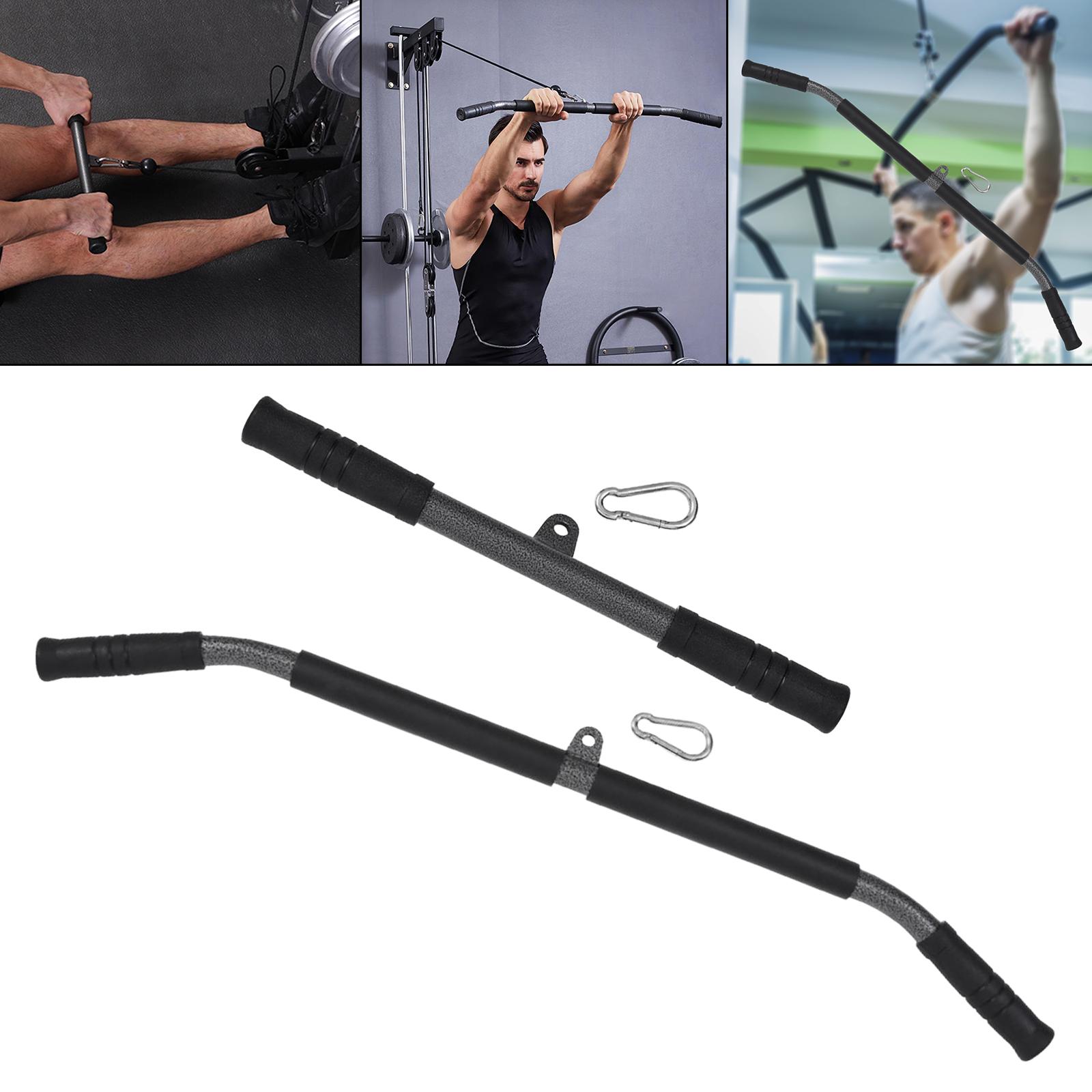 Lange und kurze Hochzieh-Griffzubehör für Fitnessgeräte