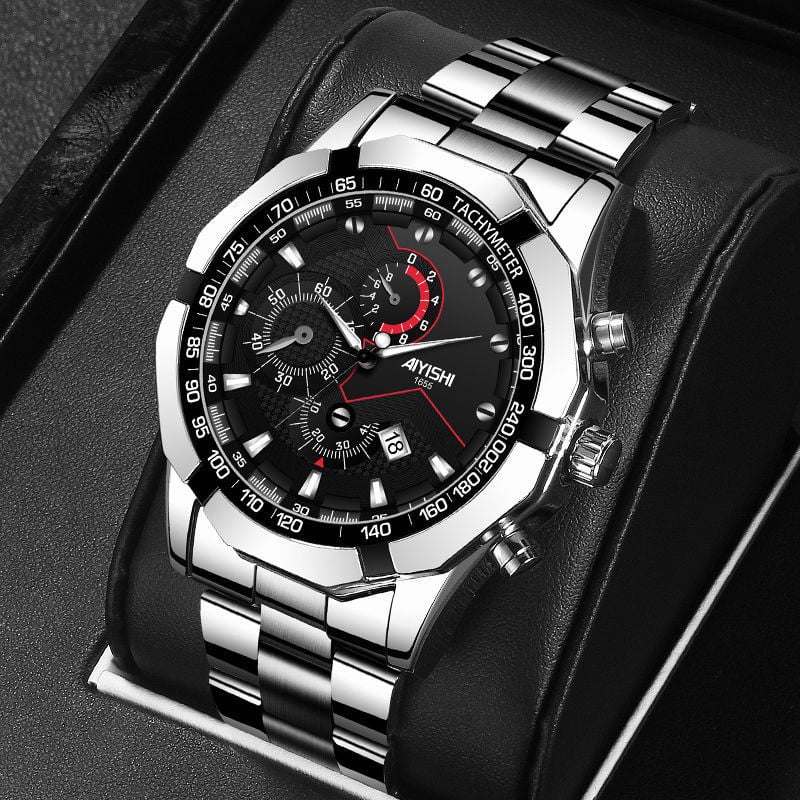 Vollautomatische Uhr für Herren ohne mechanische Teile