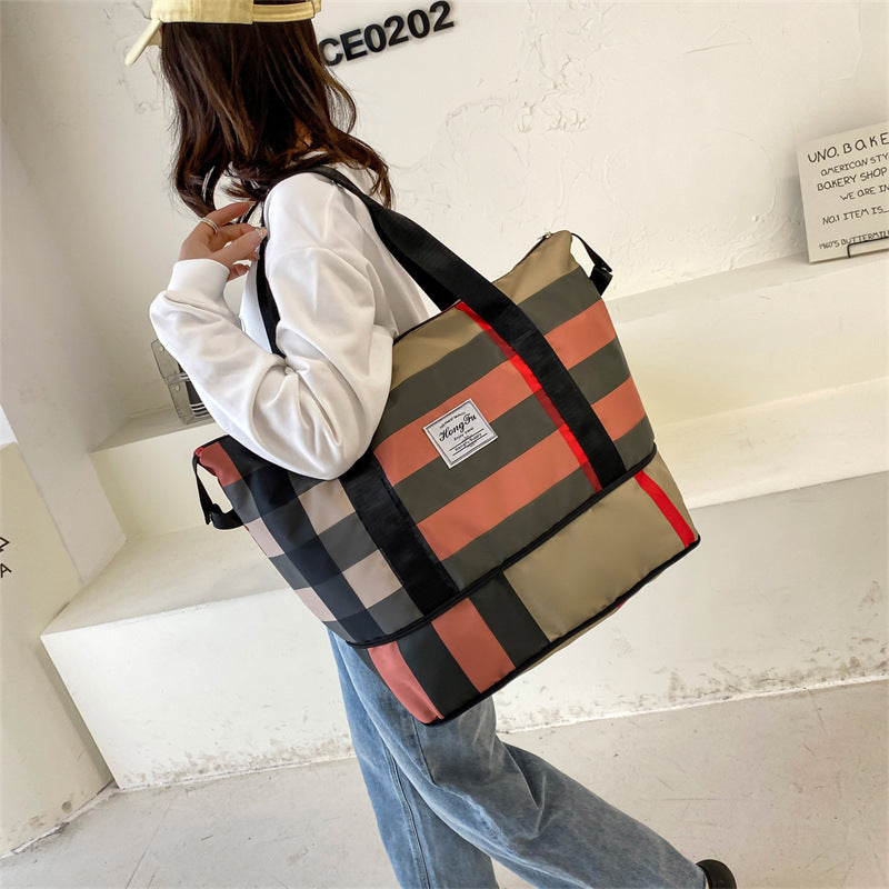 Portable large capacity yoga fitness bag