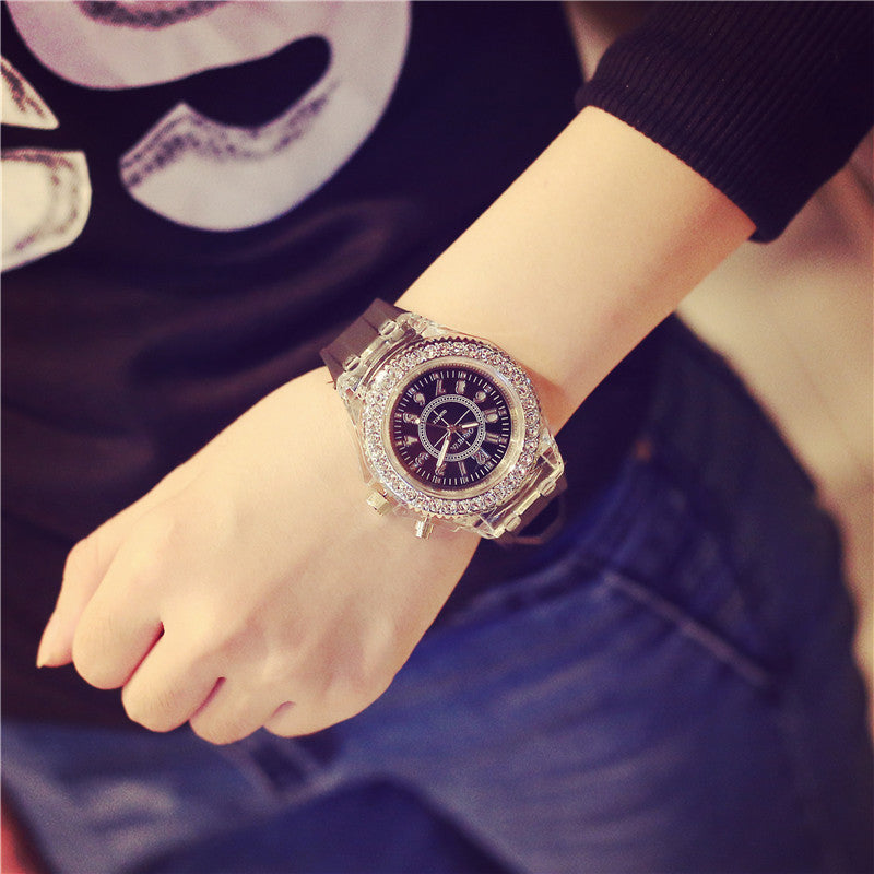 LED light-up watches Geneva women&