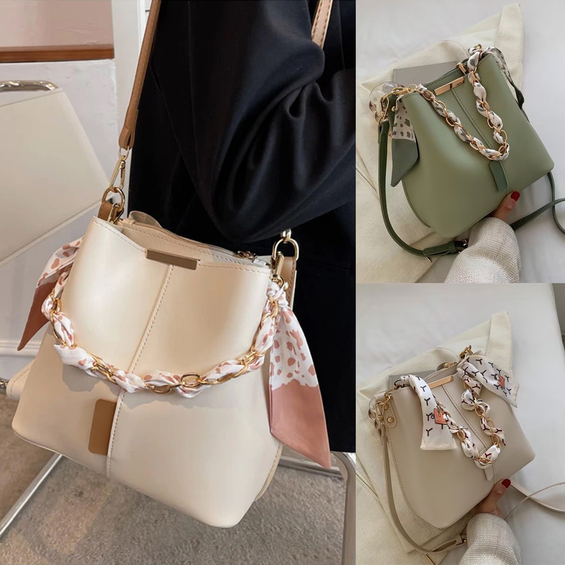New Autumn And Winter Ladies Crossbody Fashion Casual Armpits One Shoulder Versatile Bucket Bag