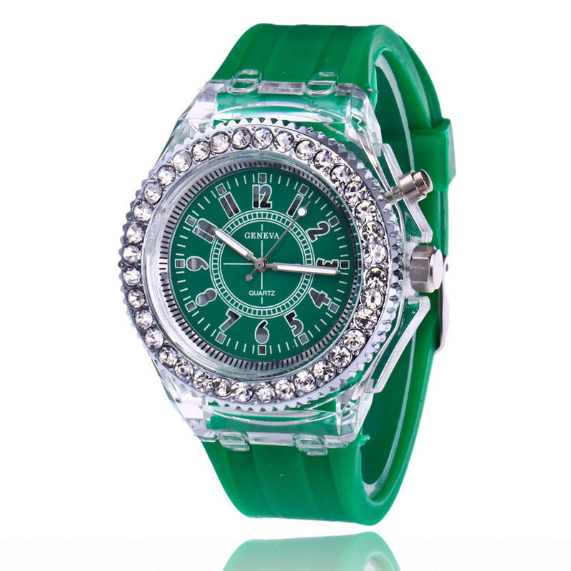 LED light-up watches Geneva women&