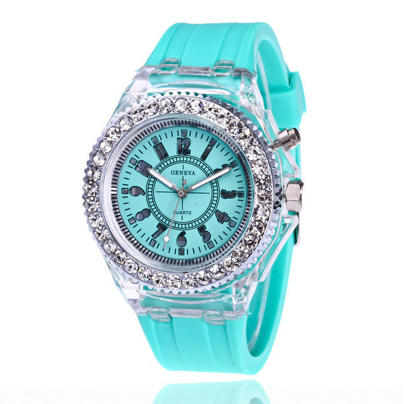 LED light-up watches Geneva women&