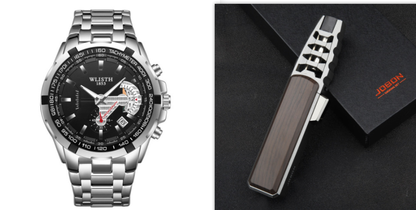 Herrenuhr mit Quarzwerk, wasserdichte Sportuhr, Herrenarmbanduhr