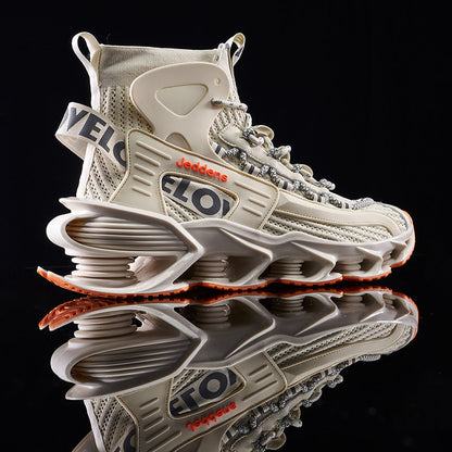 Herrenschuhe  Trendige Basketball-Sneaker mit dicker Sohle und erhöhender Absatzfunktion