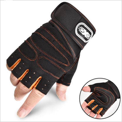 Radsporthandschuhe Halb-Finger