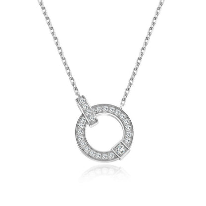 18K Fashion Diamant Schlüsselbein-Halskette