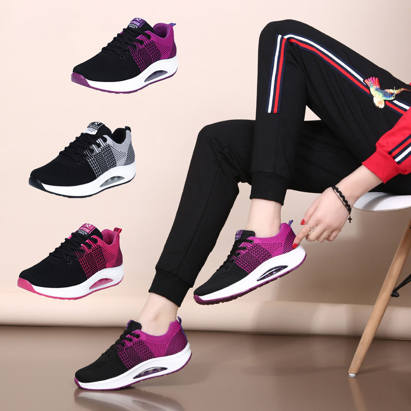 Atmungsaktive Tanzschuhe aus Flyknit-Mesh