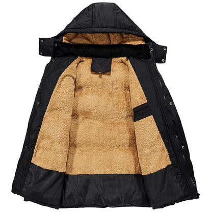 Velvet lined jacket for men