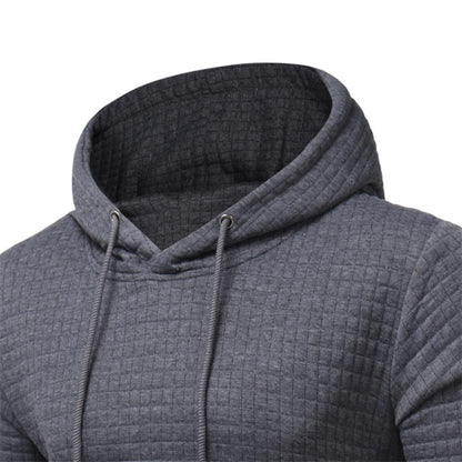 Men Sweatshirt Hoodie With Arm Zipper Long Sleeve Slim Tops 