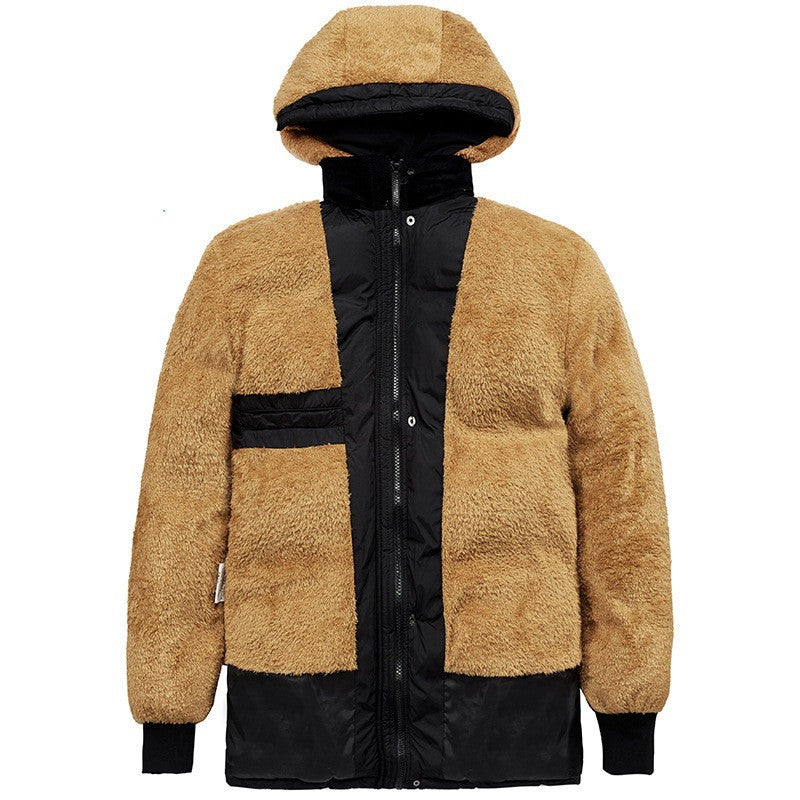 Velvet lined jacket for men