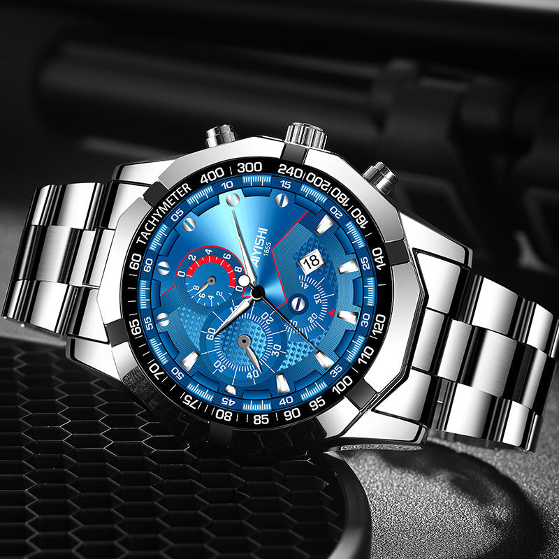 Vollautomatische Uhr für Herren ohne mechanische Teile