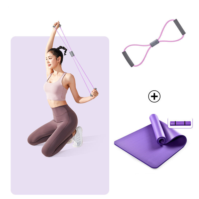 Yogamatte, Bodenmatten, Heim- und Tanz-Set, 3-teilig