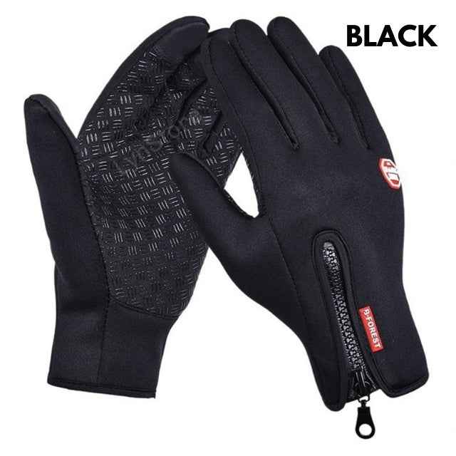 Touchscreen Reiten Motorrad Schiebe Wasserdichte Handschuhe Fleece