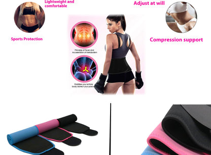 Heißer Lendenstützgürtel Fitness Sport Taillengürtel Gürtel Neopren Schweiß Lendenstütze