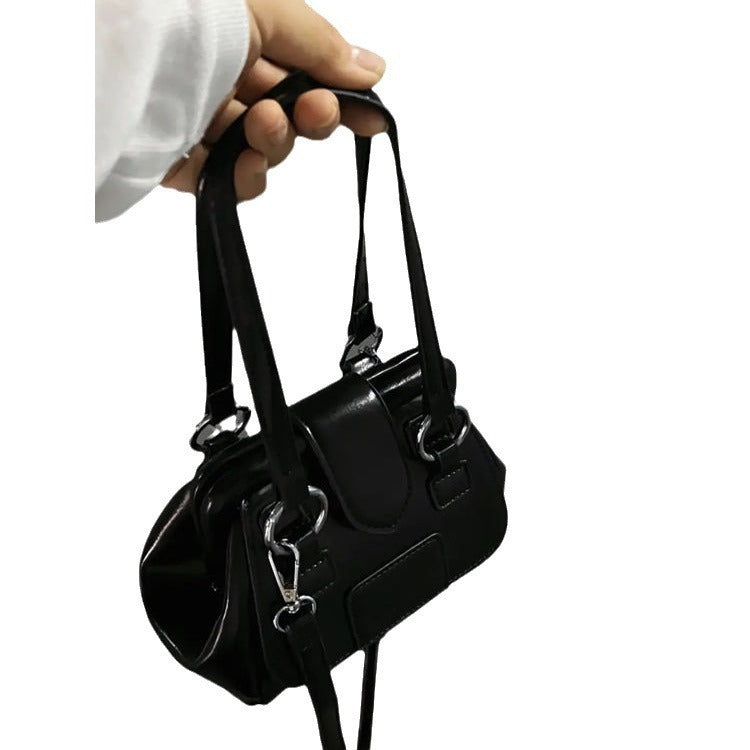 Boston Retro Casual Portable Clip Bag 
