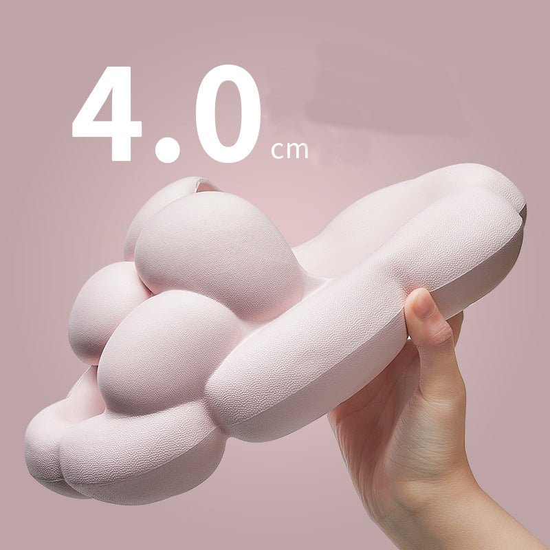 Weiche Cloud-Design-Hausschuhe Niedliche Hausschuhe für Frauen Outdoor- und Indoor-Badezimmerpantoffeln
