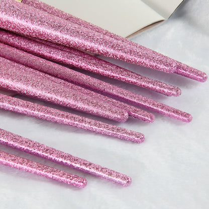 10 Kristall-Make-up-Pinsel
