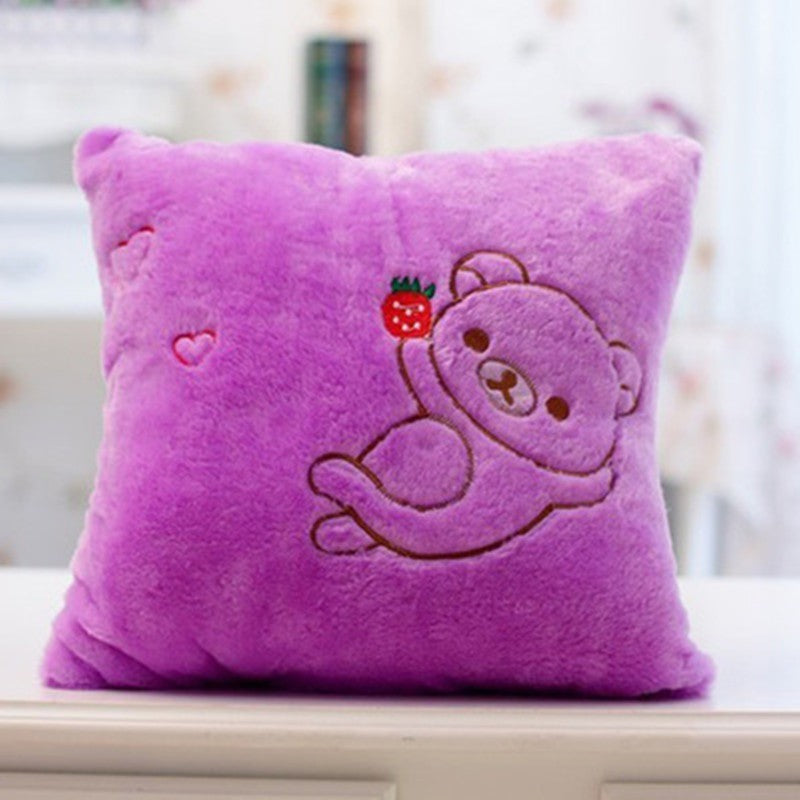 Star luminous decorative pillows