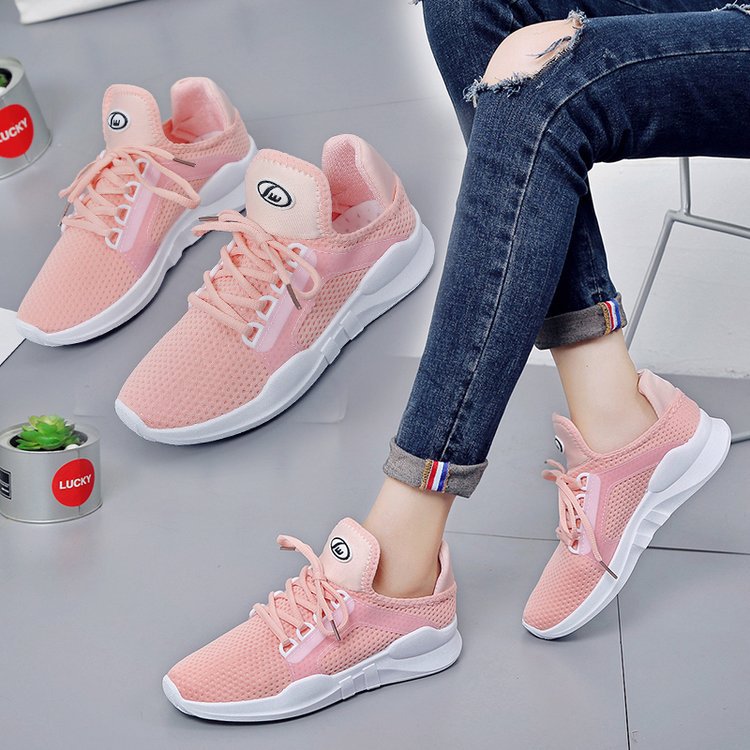 Sommerlaufschuhe, Freizeitschuhe, Atmungsaktive Weiße Schuhe für Schüler