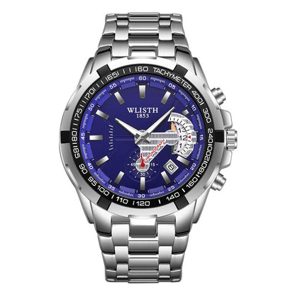 Herrenuhr mit Quarzwerk, wasserdichte Sportuhr, Herrenarmbanduhr