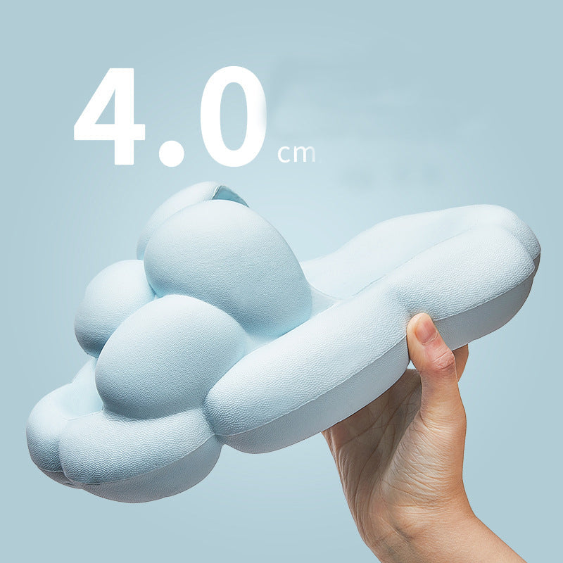 Weiche Cloud-Design-Hausschuhe Niedliche Hausschuhe für Frauen Outdoor- und Indoor-Badezimmerpantoffeln