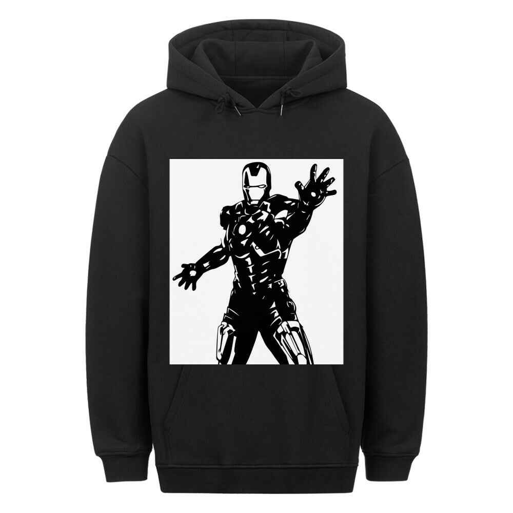 Classic Oversized Hoodie - Mit Taschendruck