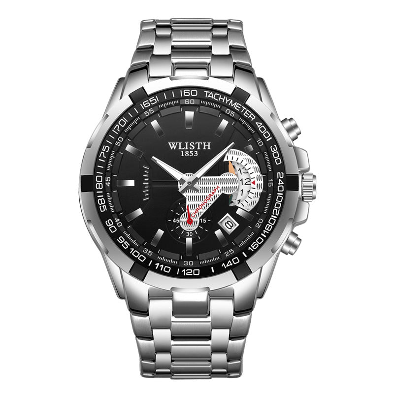 Herrenuhr mit Quarzwerk, wasserdichte Sportuhr, Herrenarmbanduhr