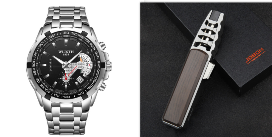 Herrenuhr mit Quarzwerk, wasserdichte Sportuhr, Herrenarmbanduhr