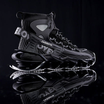 Herrenschuhe  Trendige Basketball-Sneaker mit dicker Sohle und erhöhender Absatzfunktion