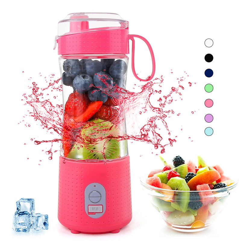 Tragbarer Mixer für Shakes und Smoothies – Persönliche Größe, Einzelportion, Reisemixer mit USB-Aufladung
