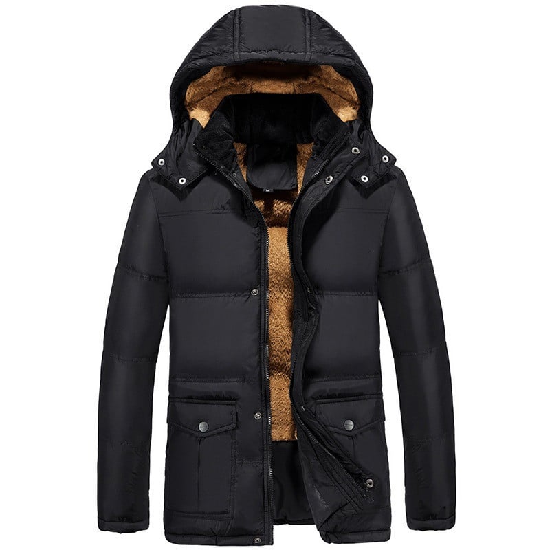 Velvet lined jacket for men