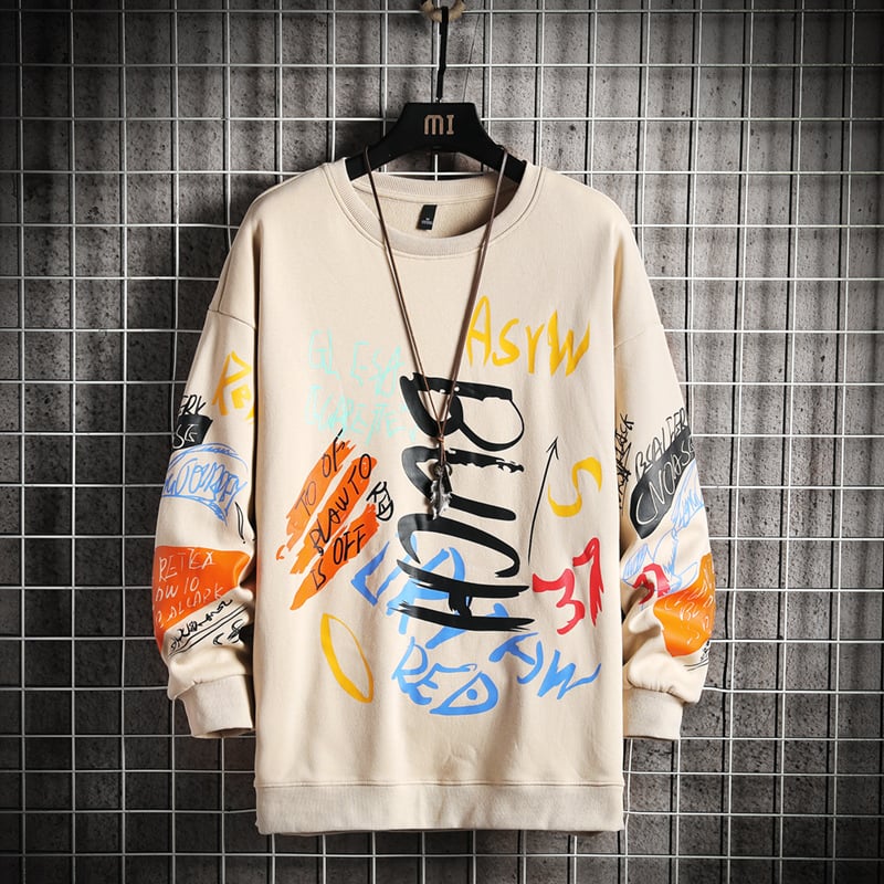 Sweatshirt Men Harajuku Oversized Japanese Streetwear Hip Hop Black Hoodie Men Sweatshirts Hoodies