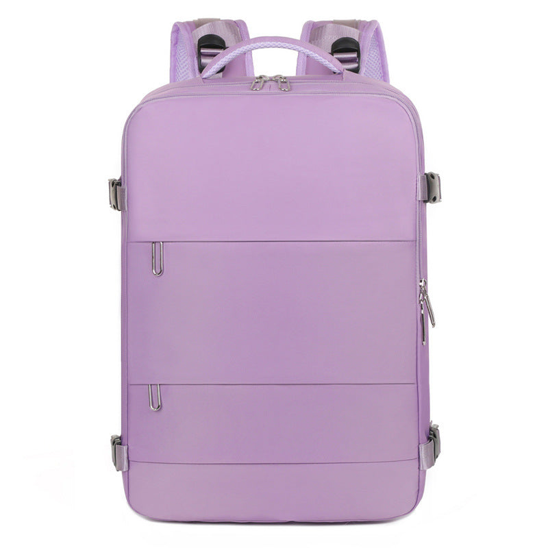 Neuer Reise-Rucksack für Damen, großvolumiger Reise- und Nass-/Trockengepäck-Rucksack, Laptop-Rucksack, Tasche für Studenten