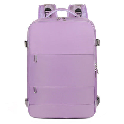 Neuer Reise-Rucksack für Damen, großvolumiger Reise- und Nass-/Trockengepäck-Rucksack, Laptop-Rucksack, Tasche für Studenten