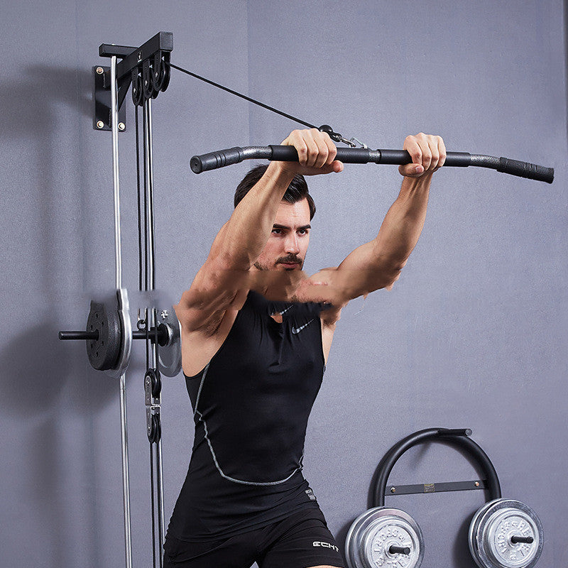 Lange und kurze Hochzieh-Griffzubehör für Fitnessgeräte