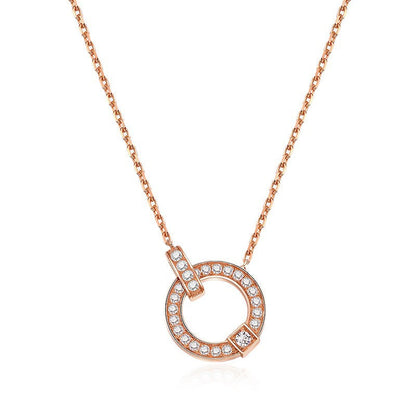 18K Fashion Diamant Schlüsselbein-Halskette
