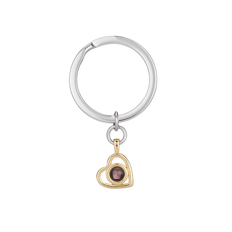 100 Sprachen Ich liebe dich Halskette Nano-Projektion