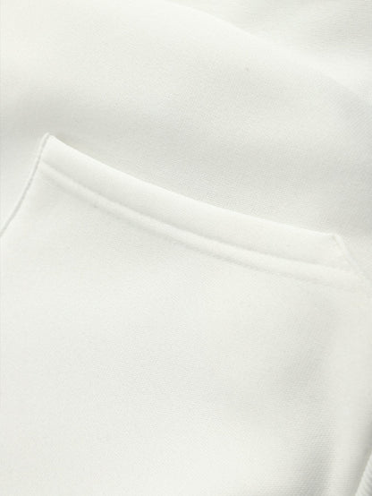 Hoodie Rückseite Text Oversized Hoodie