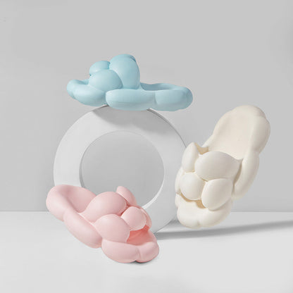 Weiche Cloud-Design-Hausschuhe Niedliche Hausschuhe für Frauen Outdoor- und Indoor-Badezimmerpantoffeln