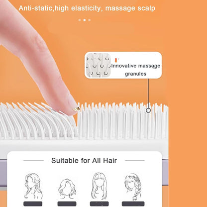 🪮 Premium Entwirr- &amp; Massage Haarbürste – Schonend &amp; Anti-Frizz mit innovativen Massagegranulaten.