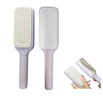 Premium Entwirr- &amp; Massage Haarbürste – Schonend &amp; Anti-Frizz in lila, für schmerzfreies Entwirren und Kopfhaut-Massage