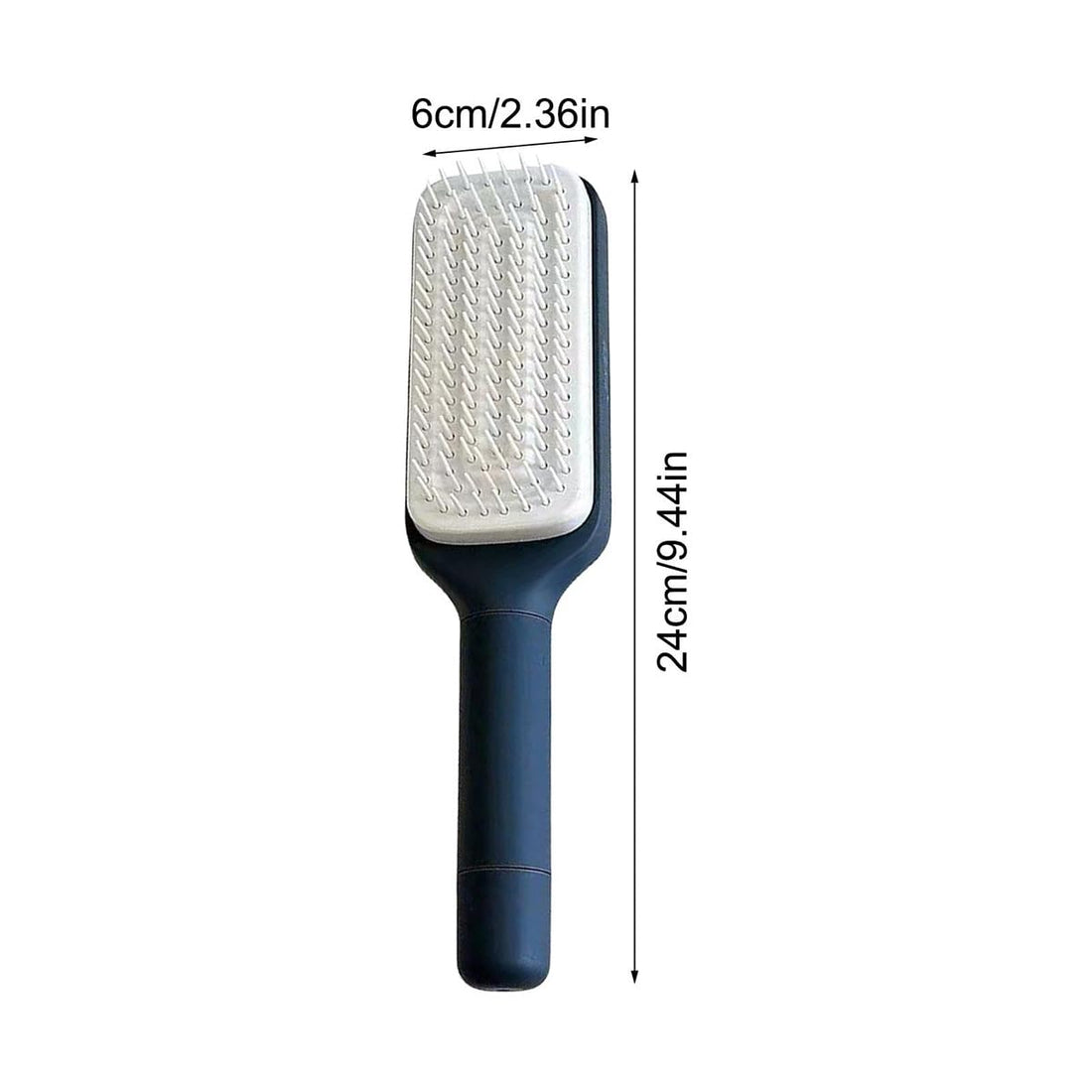 🪮  Massage Haarbürste Premium Entwirr- &amp; – Schonend &amp; Anti-Frizz mit flexiblen Borsten für sanftes Entwirren.